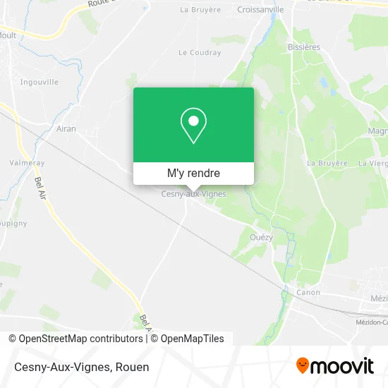 Cesny-Aux-Vignes plan