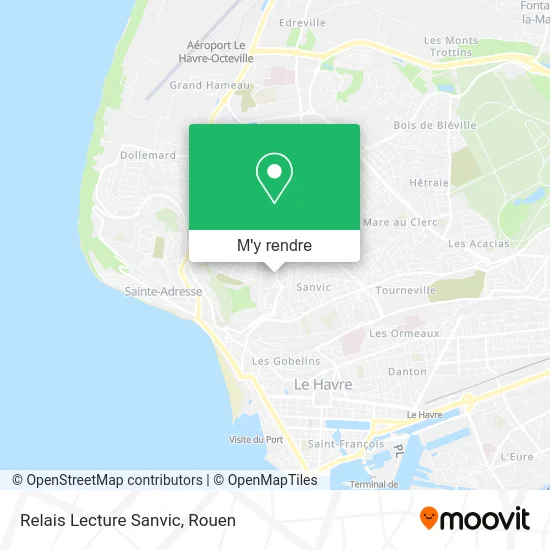 Relais Lecture Sanvic plan