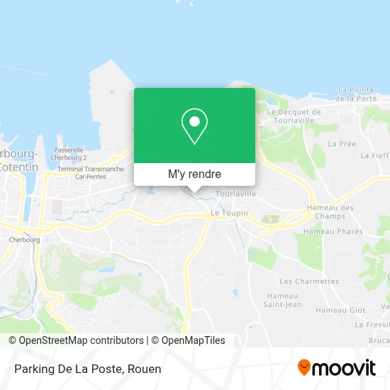 Parking De La Poste plan