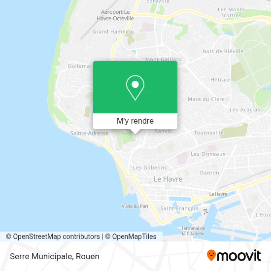 Serre Municipale plan