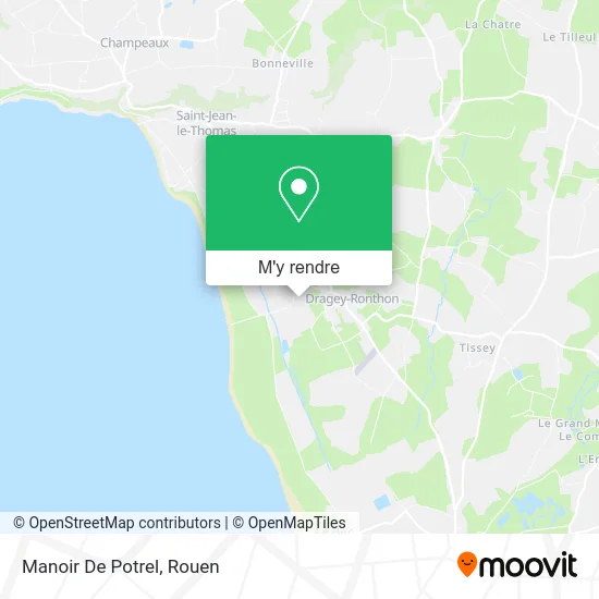 Manoir De Potrel plan