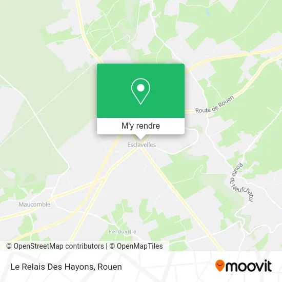 Le Relais Des Hayons plan