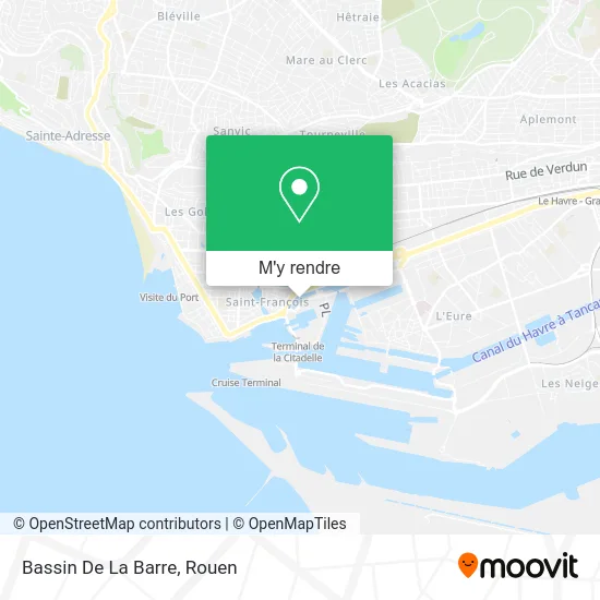 Bassin De La Barre plan