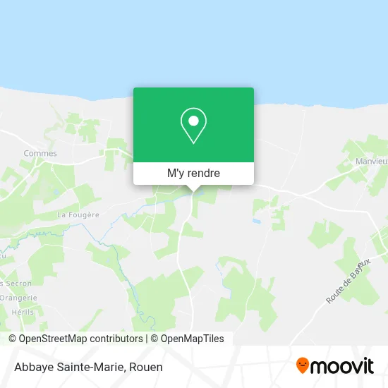 Abbaye Sainte-Marie plan