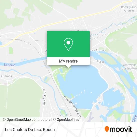 Les Chalets Du Lac plan