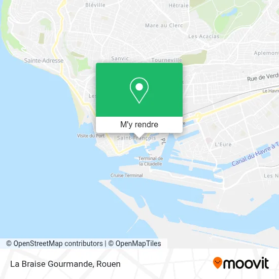 La Braise Gourmande plan