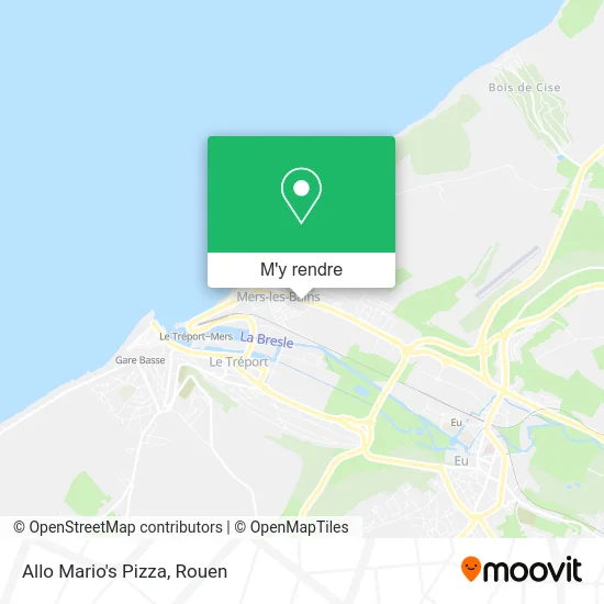 Allo Mario's Pizza plan