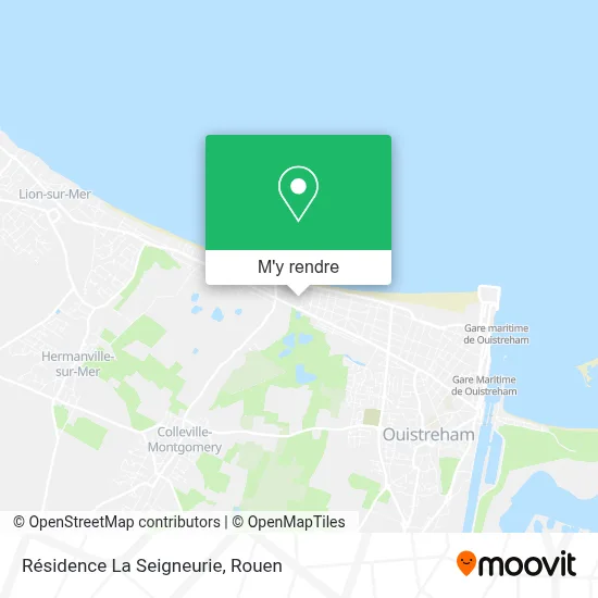 Résidence La Seigneurie plan