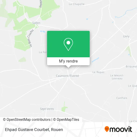 Ehpad Gustave Courbet plan