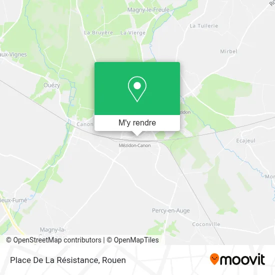 Place De La Résistance plan