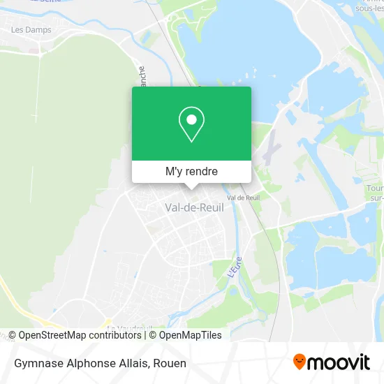 Gymnase Alphonse Allais plan