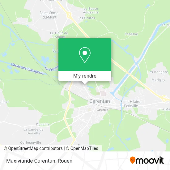 Maxiviande Carentan plan