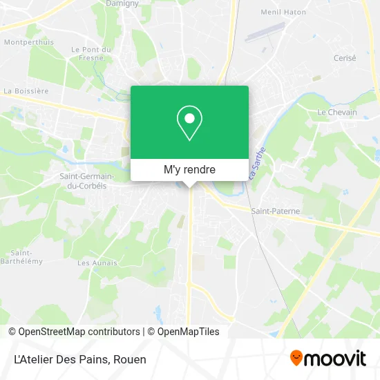 L'Atelier Des Pains plan
