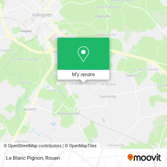 Le Blanc Pignon plan