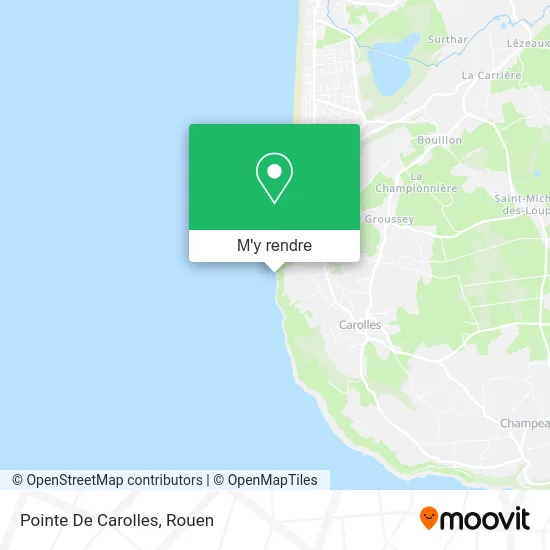 Pointe De Carolles plan