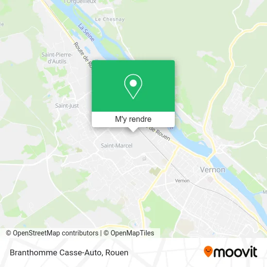 Branthomme Casse-Auto plan