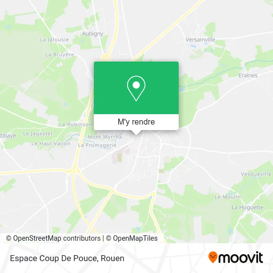 Espace Coup De Pouce plan