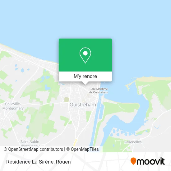 Résidence La Sirène plan