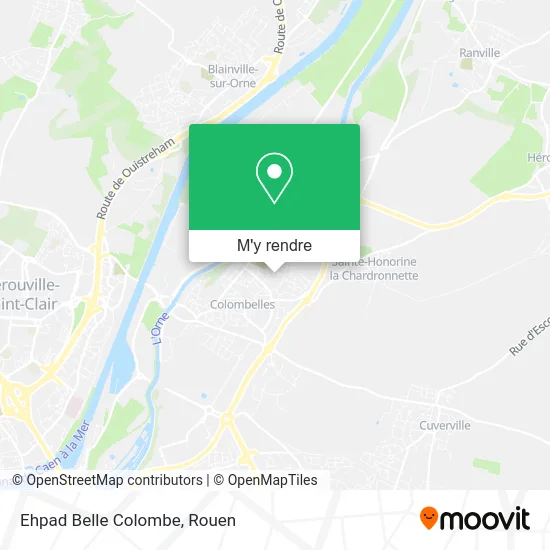 Ehpad Belle Colombe plan