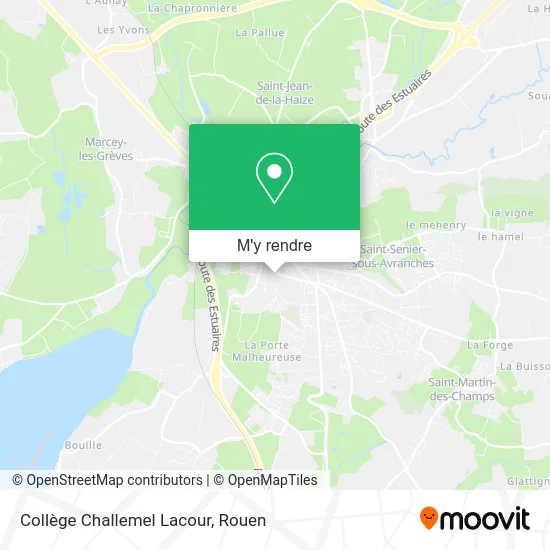 Collège Challemel Lacour plan