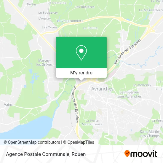 Agence Postale Communale plan