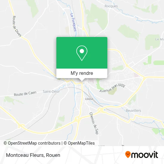 Montceau Fleurs plan
