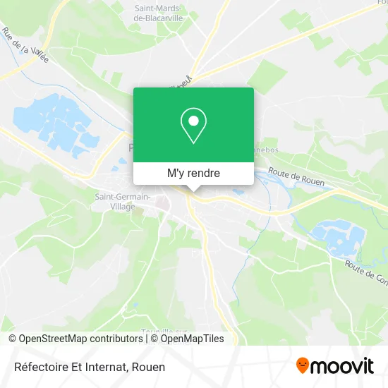 Réfectoire Et Internat plan