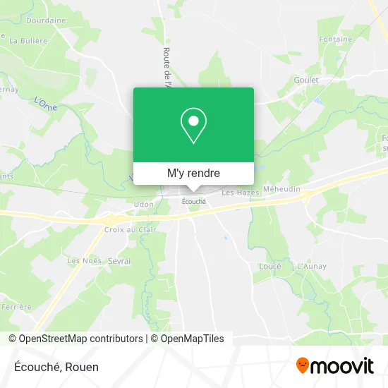 Écouché plan