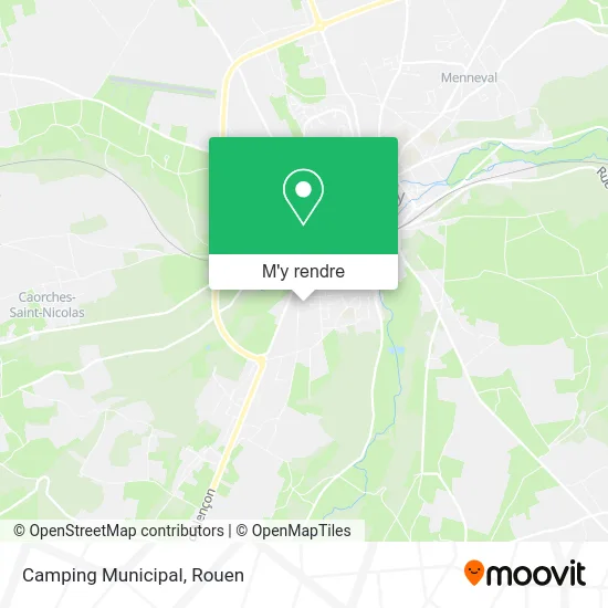 Camping Municipal plan