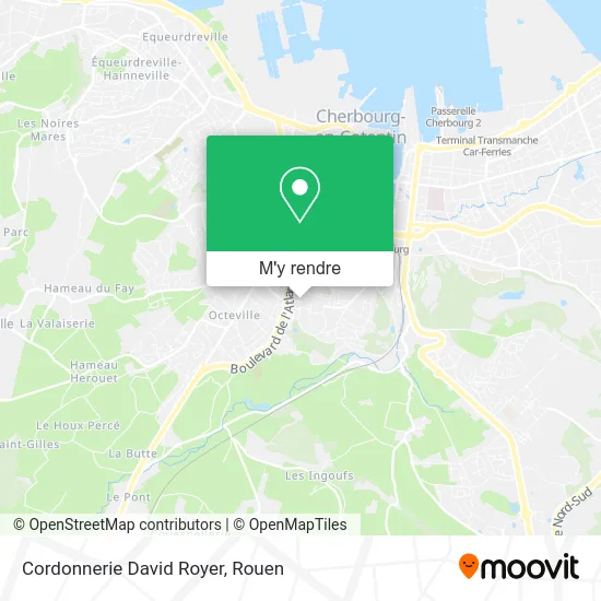 Cordonnerie David Royer plan