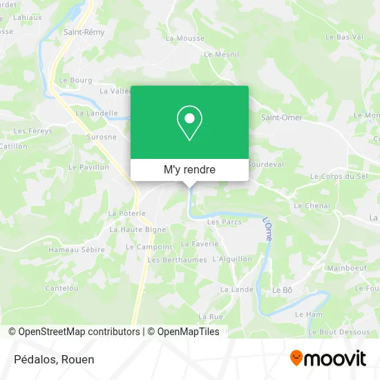 Pédalos plan