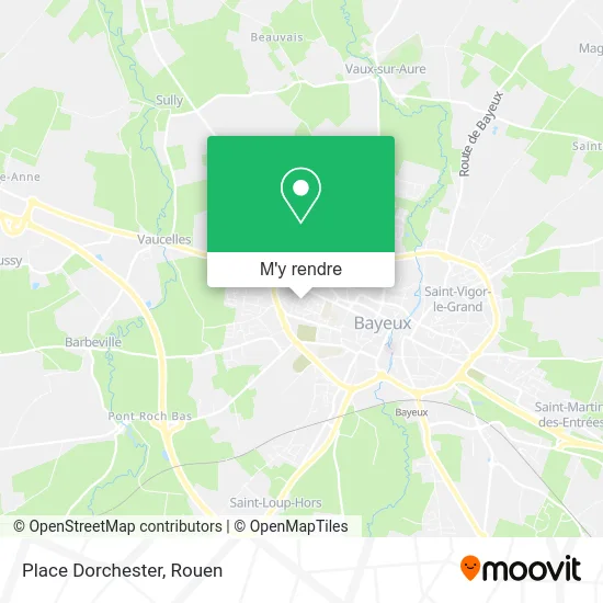 Place Dorchester plan