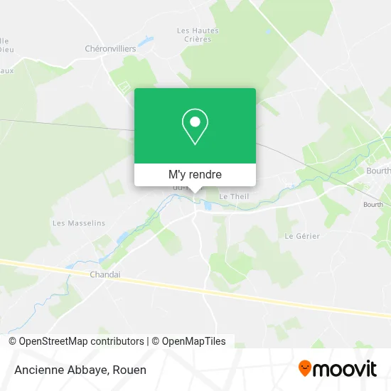 Ancienne Abbaye plan