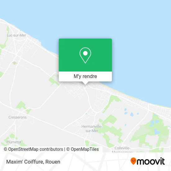 Maxim' Coiffure plan