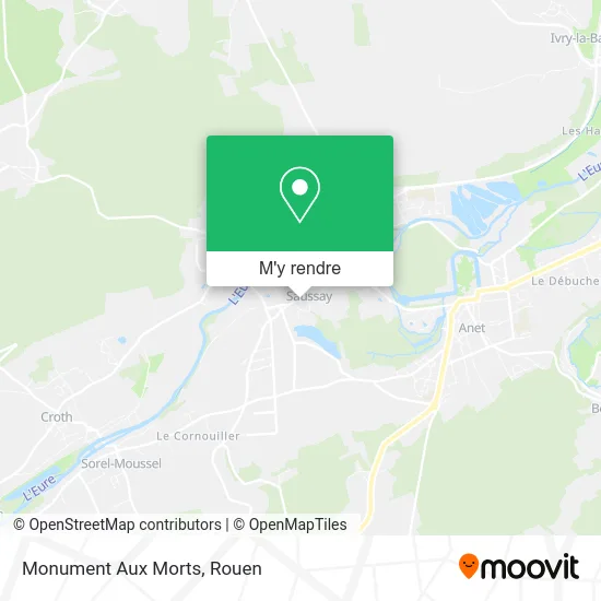 Monument Aux Morts plan