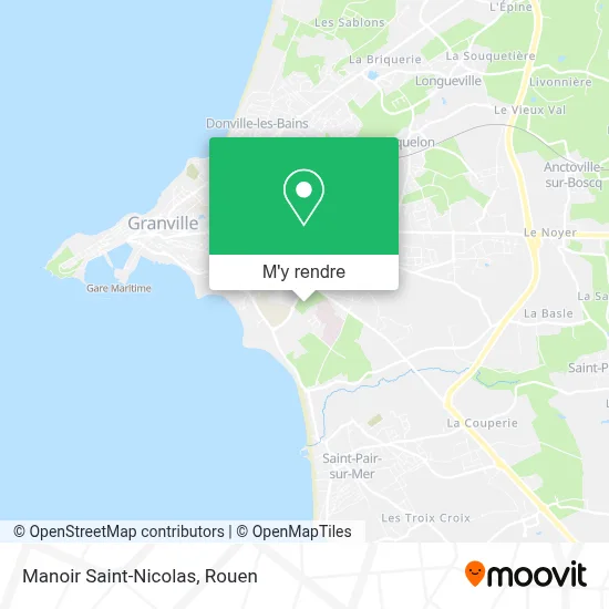 Manoir Saint-Nicolas plan