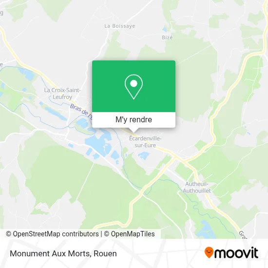 Monument Aux Morts plan