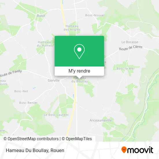 Hameau Du Boullay plan