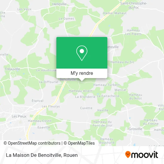 La Maison De Benoitville plan