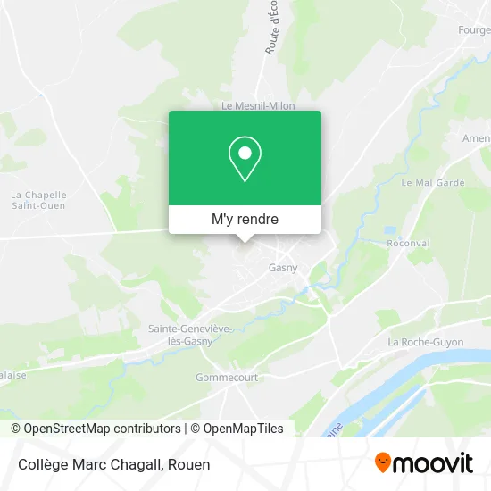 Collège Marc Chagall plan