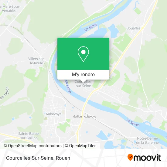 Courcelles-Sur-Seine plan