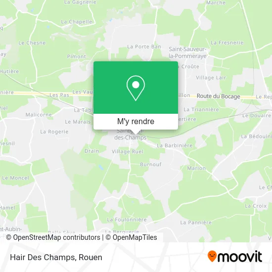 Hair Des Champs plan