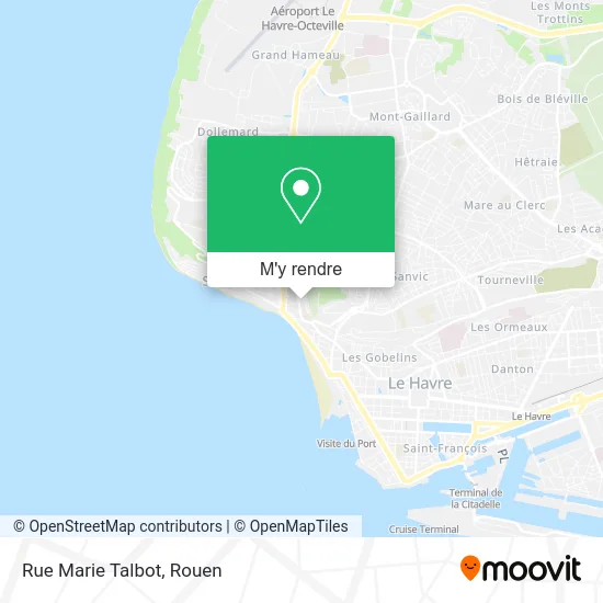 Rue Marie Talbot plan