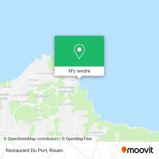 Restaurant Du Port plan