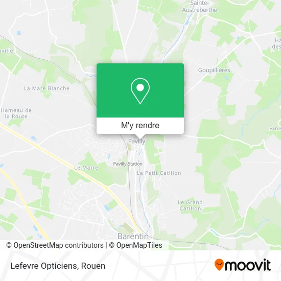 Lefevre Opticiens plan