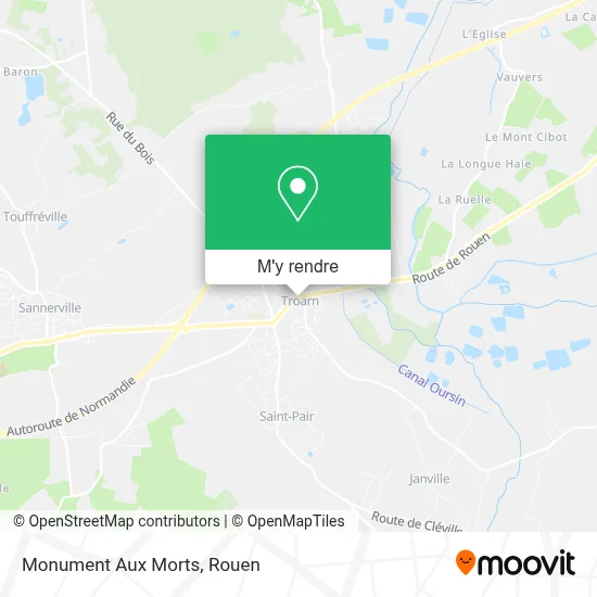 Monument Aux Morts plan