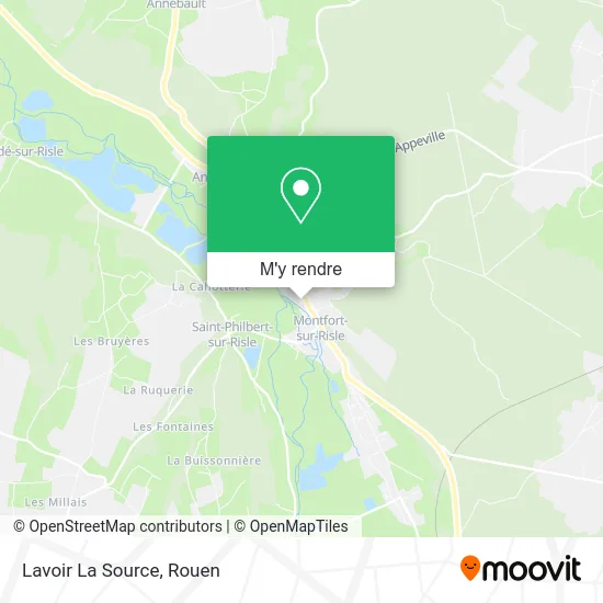 Lavoir La Source plan