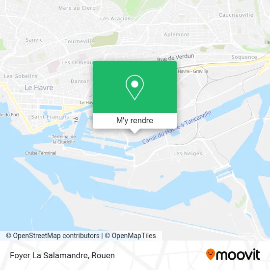 Foyer La Salamandre plan