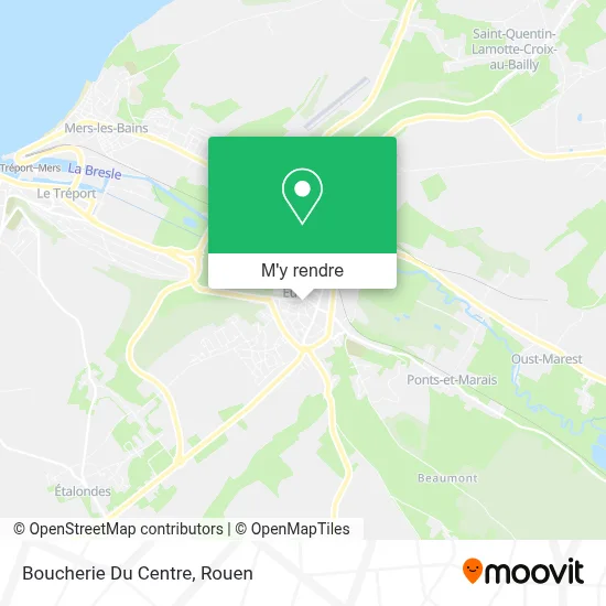 Boucherie Du Centre plan