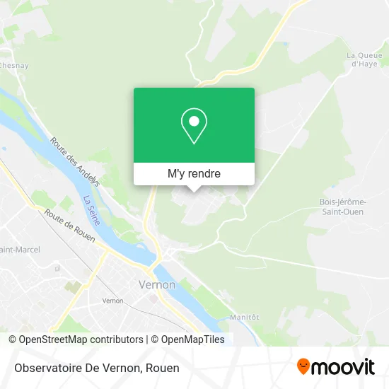 Observatoire De Vernon plan